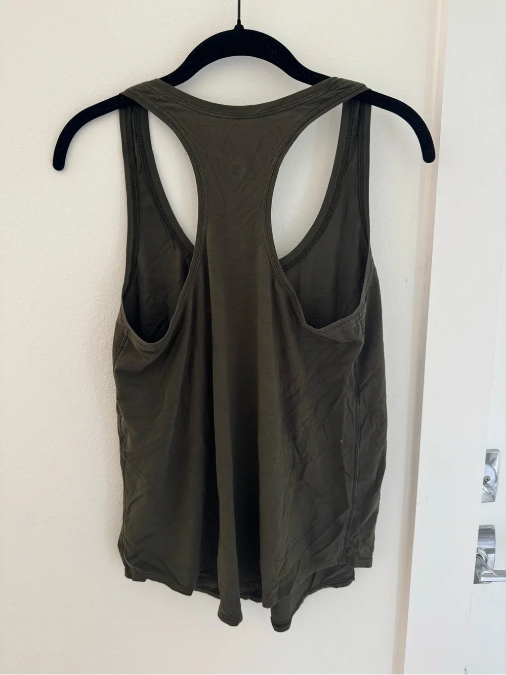 lululemon athletica Olive Green Racerback Tank